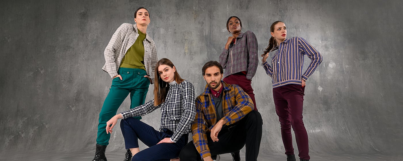 Key Look from the Enorsia Fall/Winter 2025 Collection, emphasizing modern minimalism and warmth.