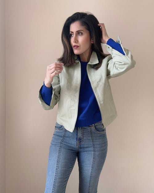 Deep Blue Lift Skinny And Shape Low Rise Flared Jeans