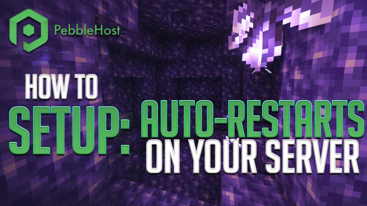 PebbleHost Knowledgebase How to enable /restart on your server [and