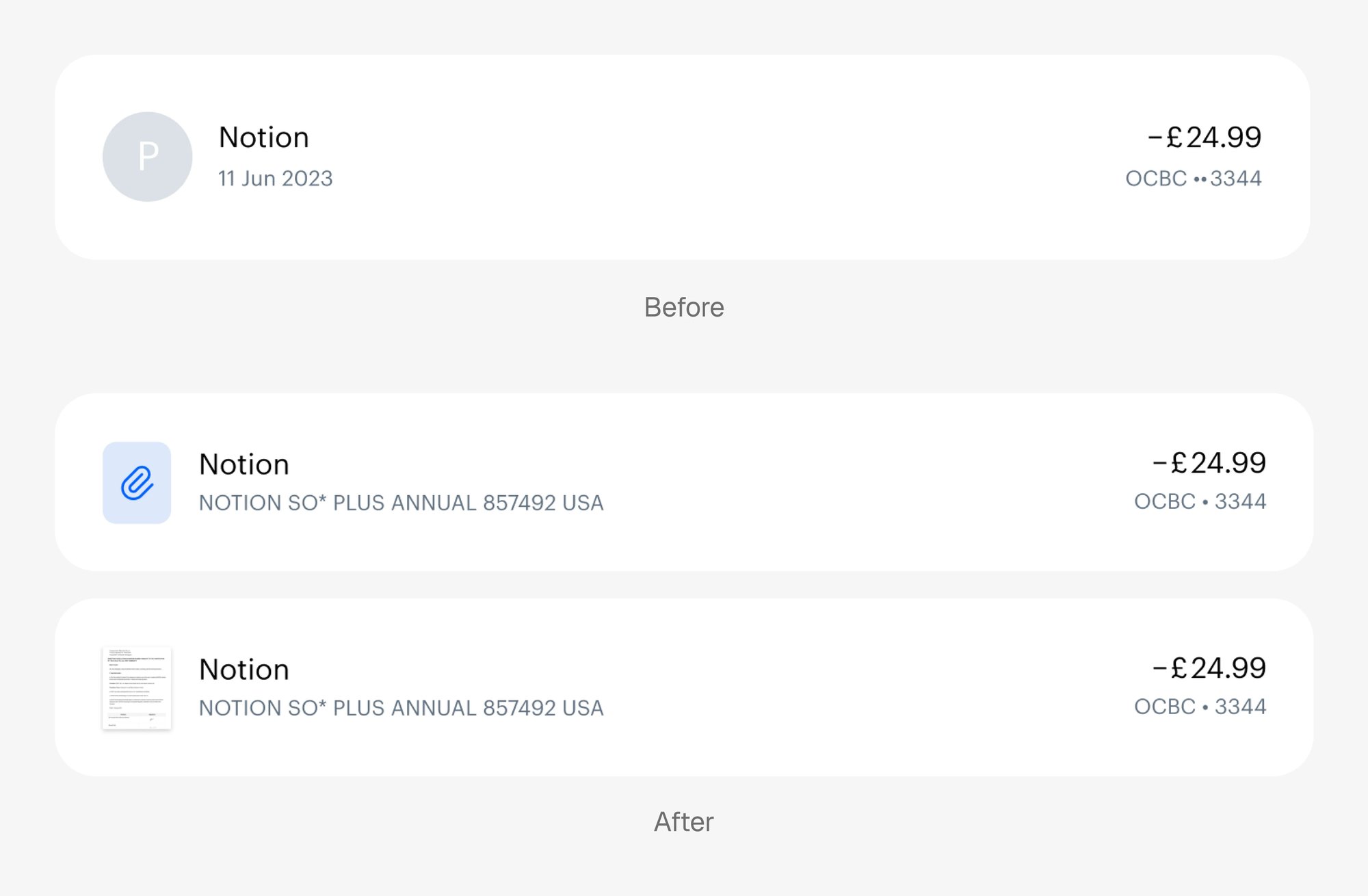 Comment-based escalation on a transaction