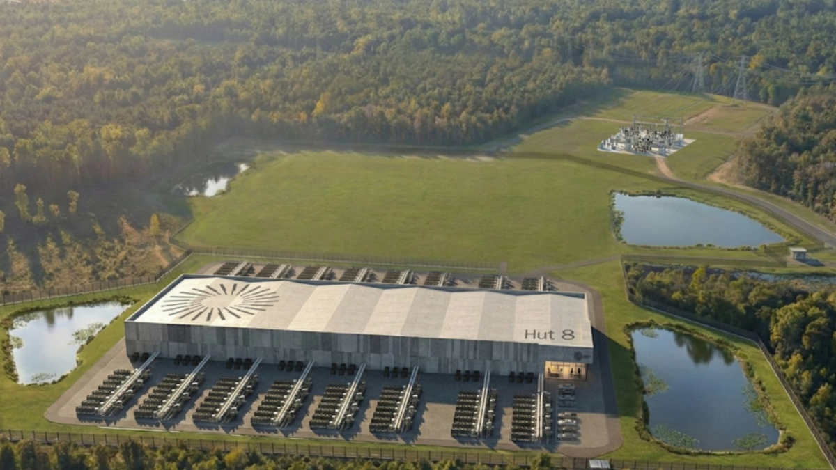 Hut 8 River bend AI data center campus
