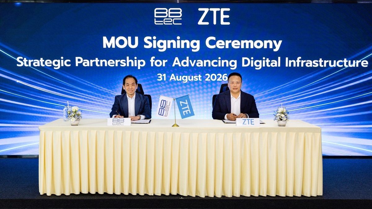 ZTE and BBTEC Sign MoU to Jointly Develop AI Data Centers and Energy Infrastructure in Thailand