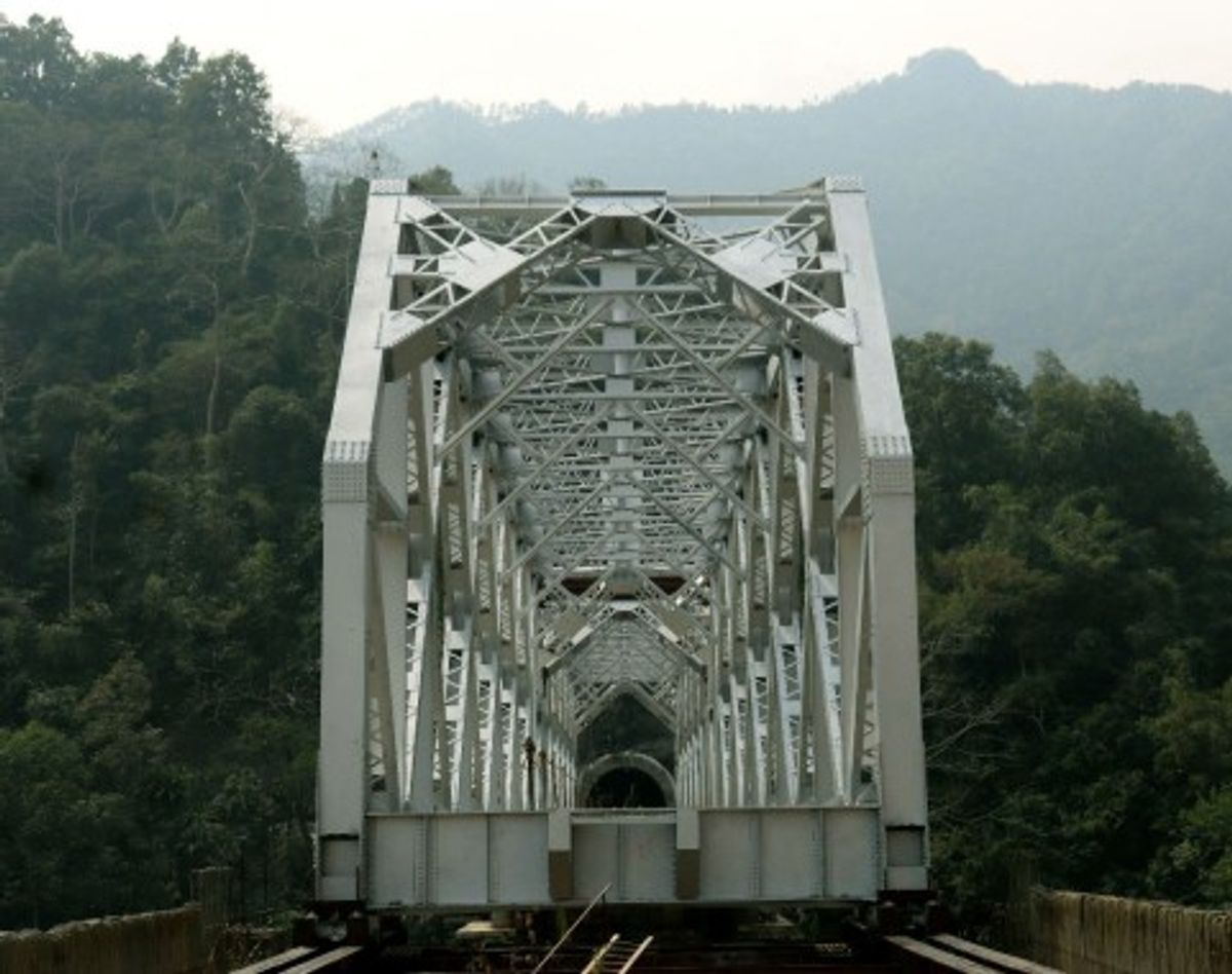 Sivok–Rangpo railway track construction project connecting Sikkim