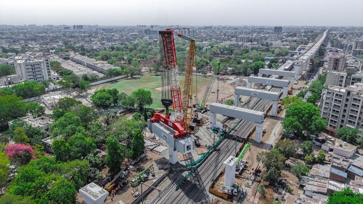 Mumbai Ahmedabad Bullet Train