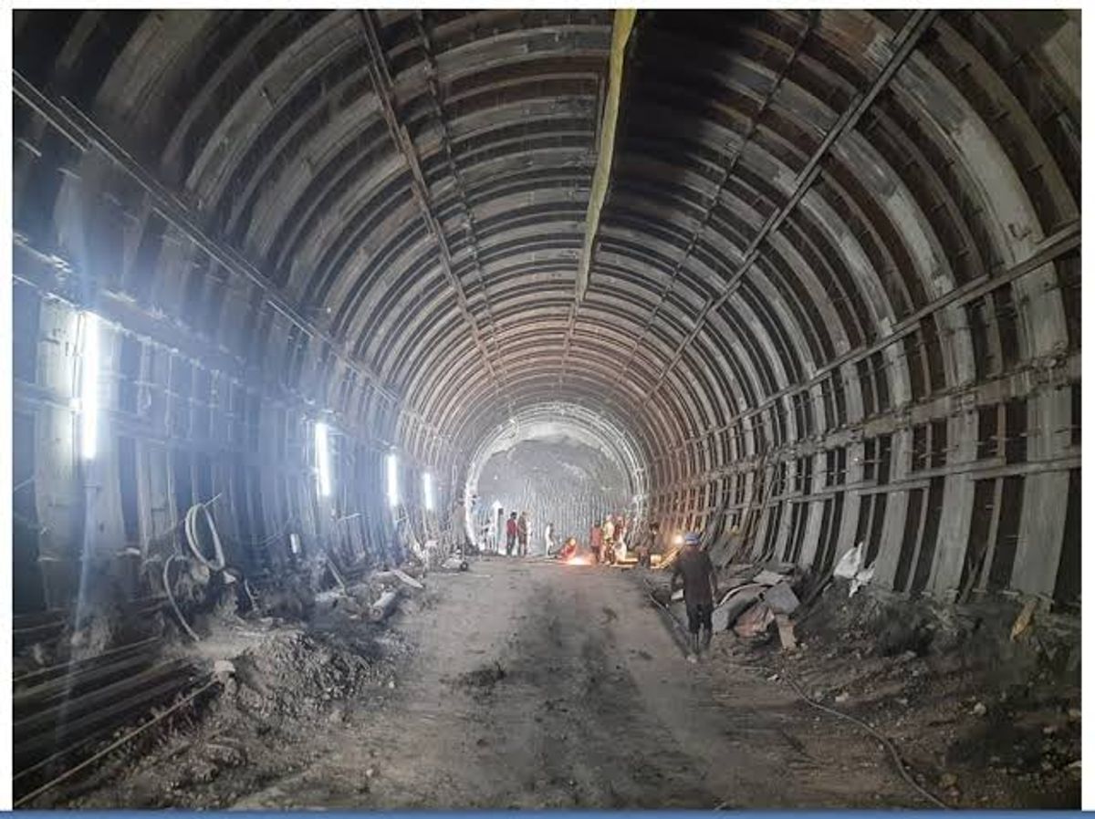 Dimapur–Kohima railway track construction project in Nagaland