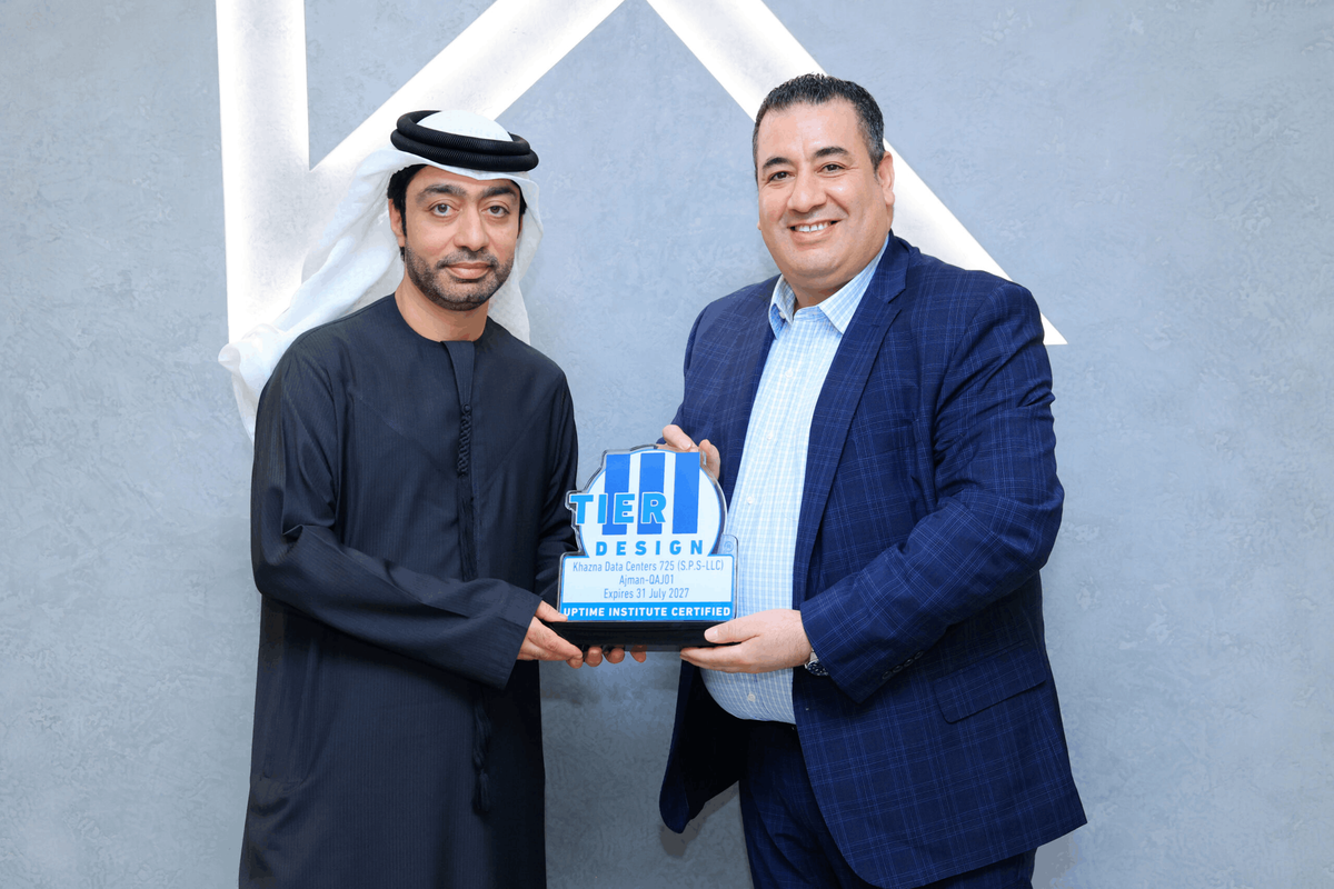 Khazna recieved Tier III Certification