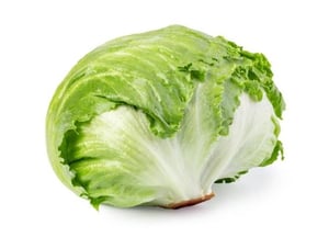 lechuga fresca bandeja (verdura)