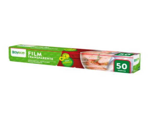 film transparente bayeco 50 metros/9.5 micras