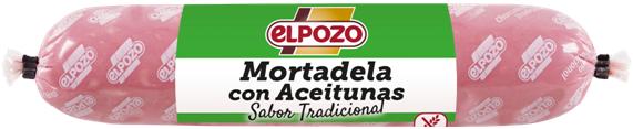 mortadela c/aceitunas el pozo mini 300gr