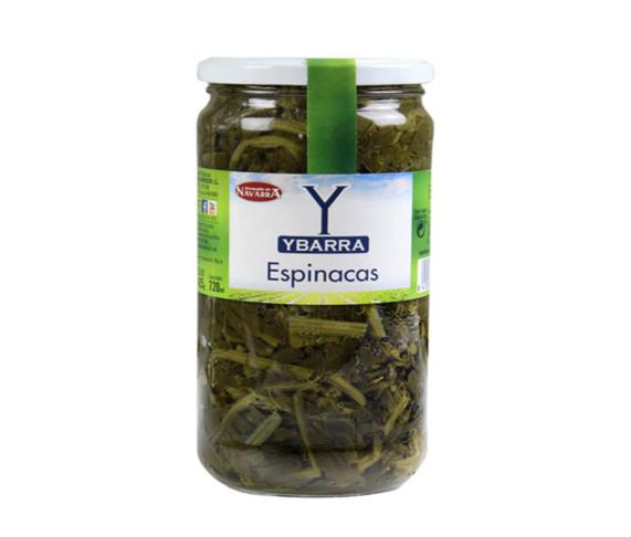 espinacas al natural ybarra tarro 660ml