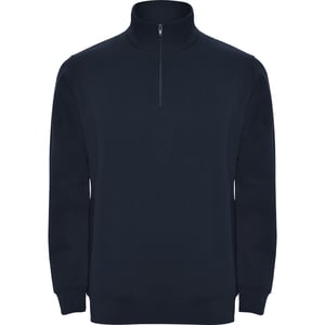 sudadera roly aneto 1109 cremallera y capucha azul 55 2xl su11090555
