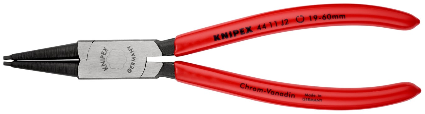 Knipex Alicate para arandelas interiores - rectos 180 mm