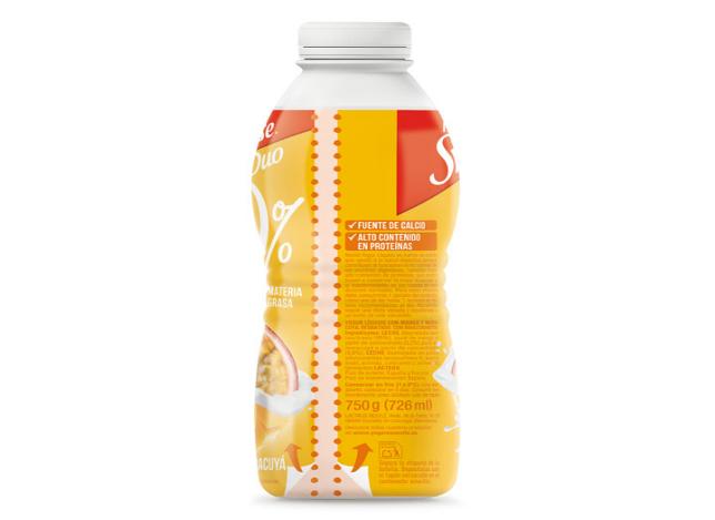 yogur liq. mango&marac.0% sveltesse 750 grs.