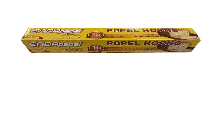 rollo papel horno vegetal endapapel 15 metros