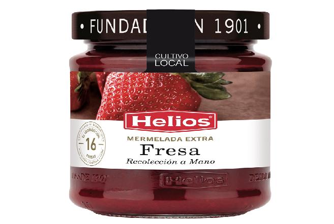 mermelada fresa helios tarro 340 grs.