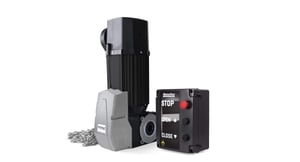 motorline - kvm215 - motorline kvm215 motor eje puerta industrial seccional hasta 60 m2