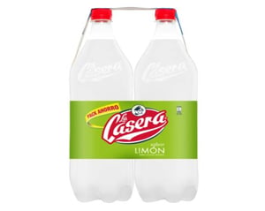 refresco casera limon pack-2x1,5l