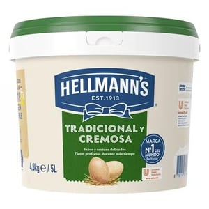 hellmann´s cremosa y tradicional 5 l