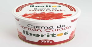 crema jamon curado iberitos lata 700gr