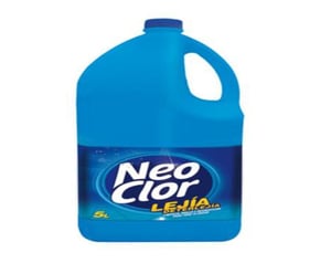 lejia azul con detergente neoclor 4 l.