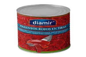 pimiento morron tiras lata 3kg
