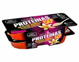 natillas vainilla proteinas reina 4x125g