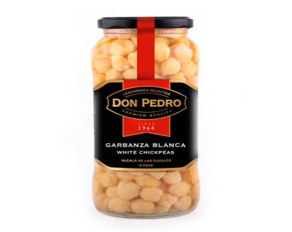 garbanza blanca cocida don pedro tarro 400 grs.