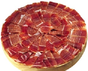 jamon curado al corte
