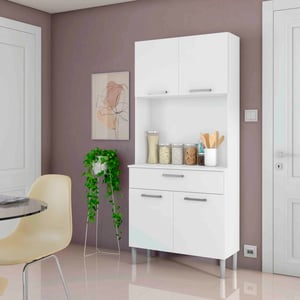 armario hogar con cuatro puertas (kit)