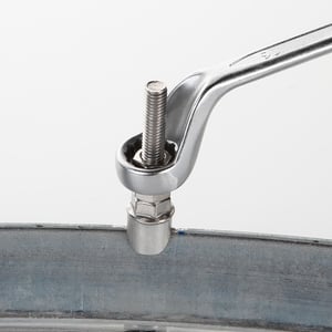 llave de doble estrella acodada 16x17 mm alyco