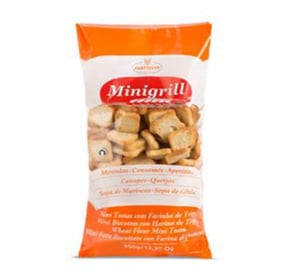 mini biscotes minigrill bolsa 350 grs.