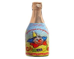 bebida espumosa s/alcohol champin 75 cl