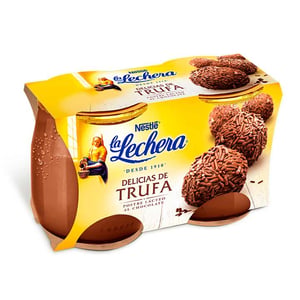 postre trufa la lechera 2x125grs.