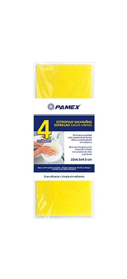 estropajo salvauñas pamex set-4 unidades