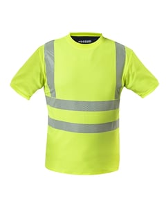 camiseta rossini golden hi-vis alta visibilidad hh254-08 amarillo algodon - poliester