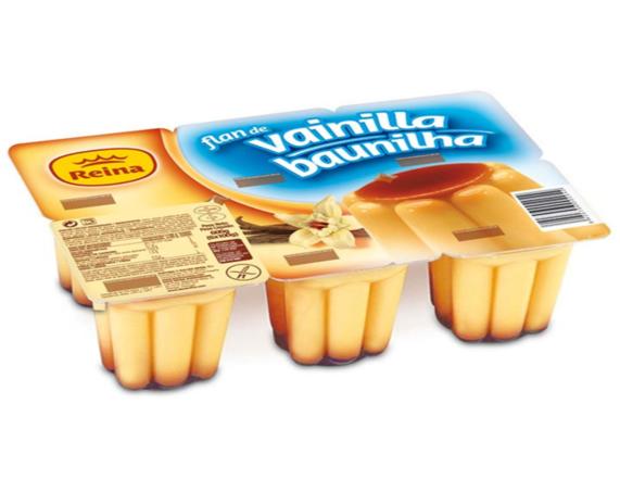 flan vainilla reina 6x100gr.