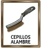 cepillos alambre