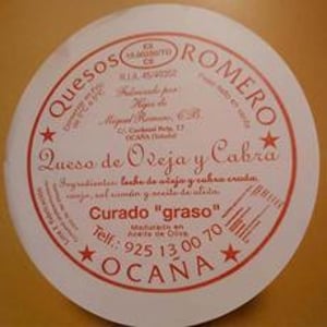 queso oveja/cabra ocaña 1/2 pieza