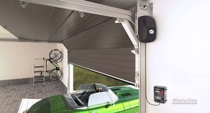 motorline - kvm25 - motor puerta seccional eje motorline kvm25