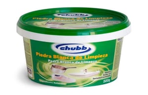 piedra blanca de limpieza chubb 500 grs