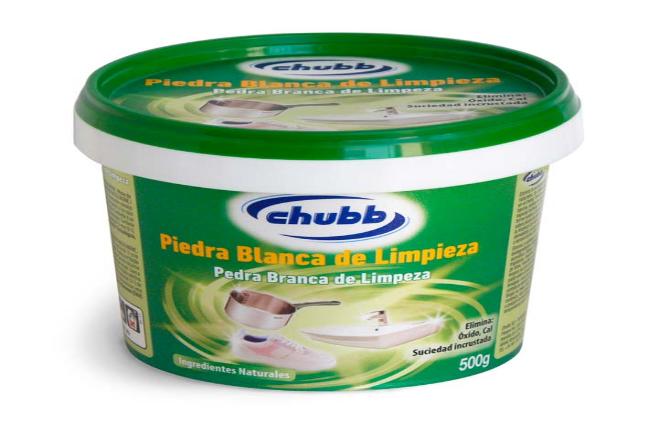 piedra blanca de limpieza chubb 500 grs