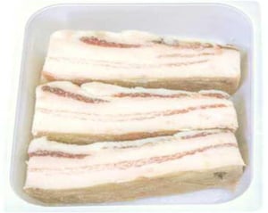 panceta de cerdo salada