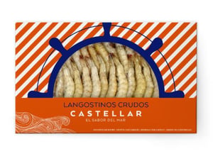 crudo langostino tigre  10/20 10x1 castellar