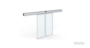 motorline - automatismo puerta cristal 1 o 2 hojas hasta 2800 mm. kapvsp - 5800