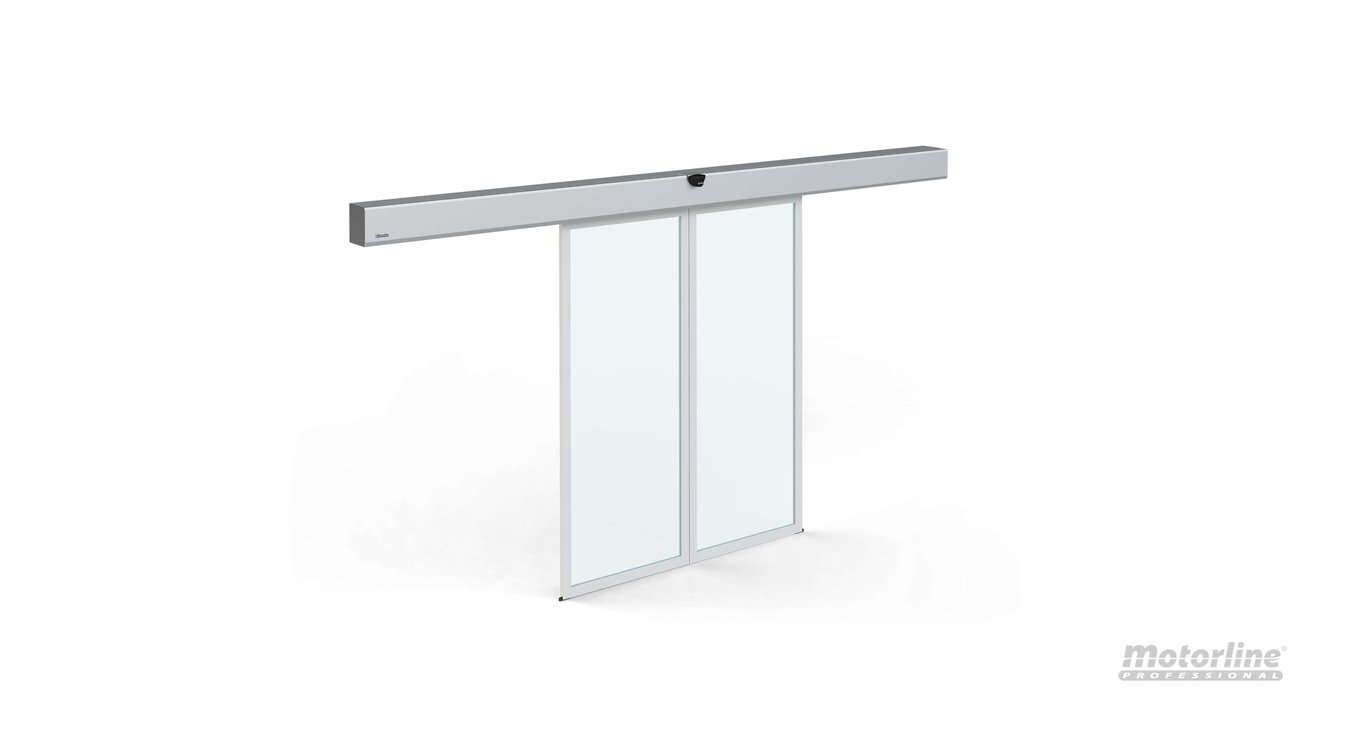 Motorline - Automatismo Puerta Cristal 1 O 2 Hojas Hasta 2800 Mm. Kapvsp - 5800