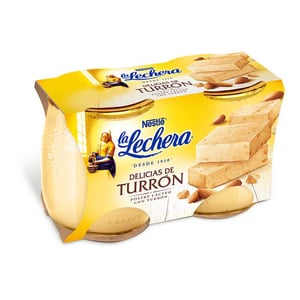 postre turron la lechera 2x125 gr.