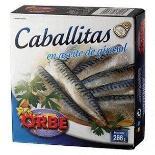 caballita aceite orbe 266 gr.