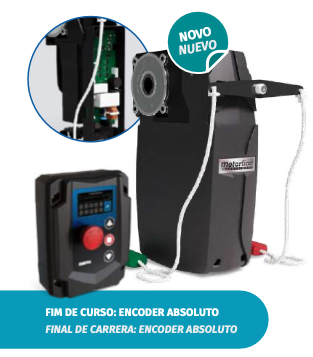 Motorline - Kvm215 - Motorline Kvm215 Motor Eje Puerta Industrial Seccional Hasta 60 M2