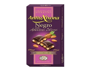 choc.negro almendras a.xixona 100gr