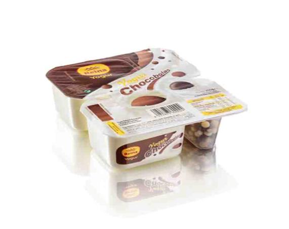 yogur c/chocobolas reina 2x125gr.